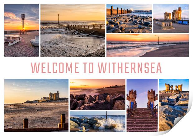 Discovering the Charm of Withernsea Print by Tim Hill