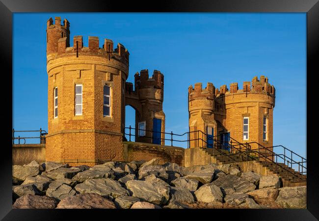 The Sandcastle or Pier Towers at Withernsea Framed Print by Tim Hill