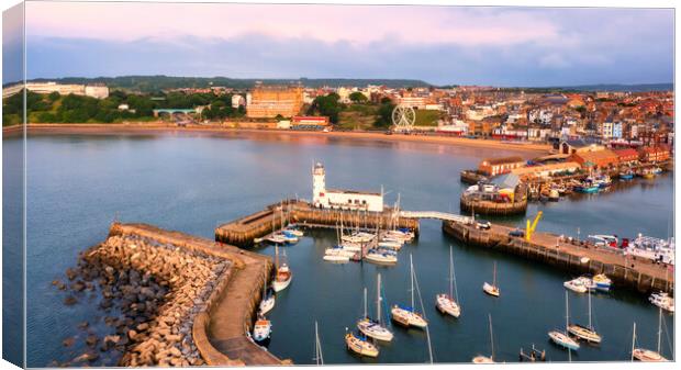 Scarborough South Bay Canvas Print by Tim Hill