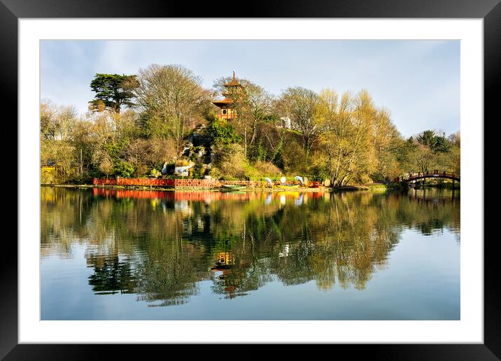 Peasholm Park Scarborough Yorkshire Framed Mounted Print by Tim Hill