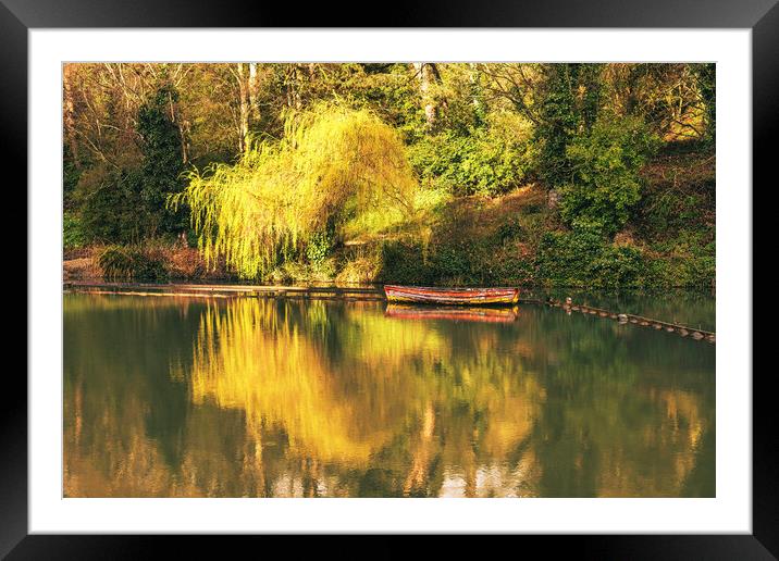 Scarborough North Bay Lake Framed Mounted Print by Tim Hill