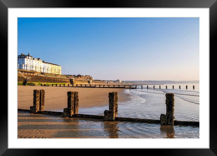 Majestic Bridlington North Beach Framed Mounted Print by Tim Hill