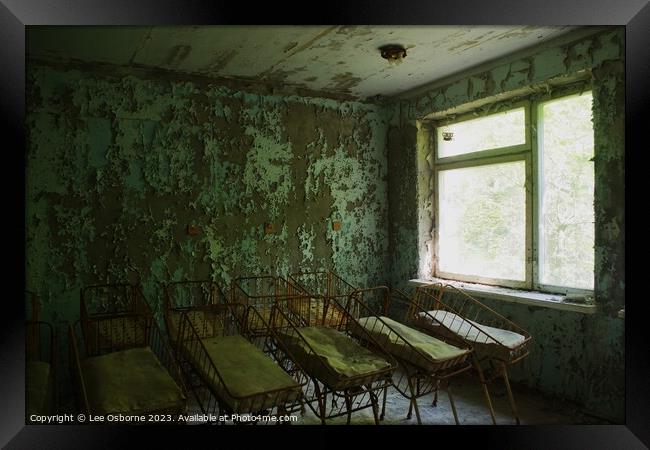 Hospital Number 126, Pripyat (Chernobyl Exclusion Zone, Ukraine) Framed Print by Lee Osborne