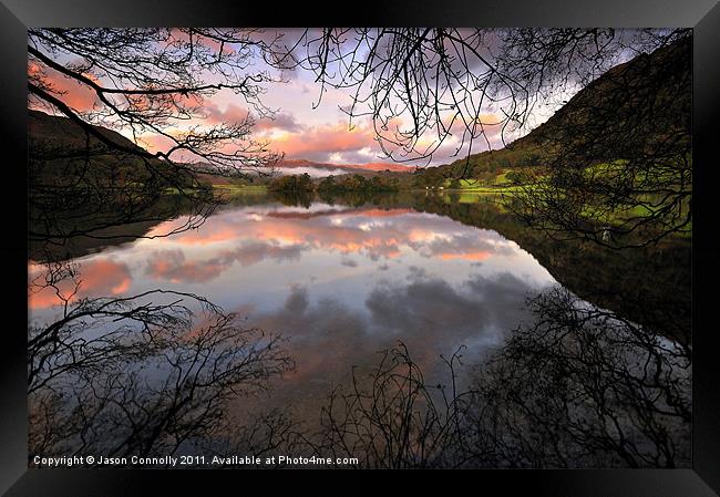 Rydalwater Reflections Framed Print by Jason Connolly