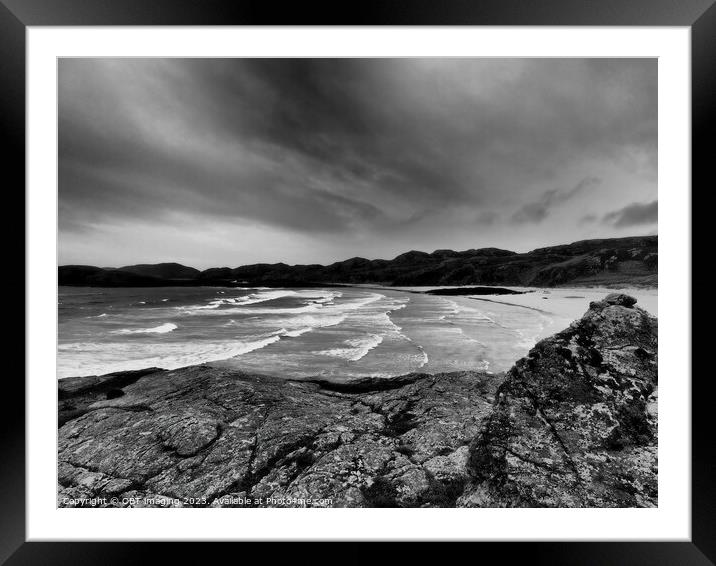Oldshoremore Beach North West Scotland Framed Mounted Print by OBT imaging