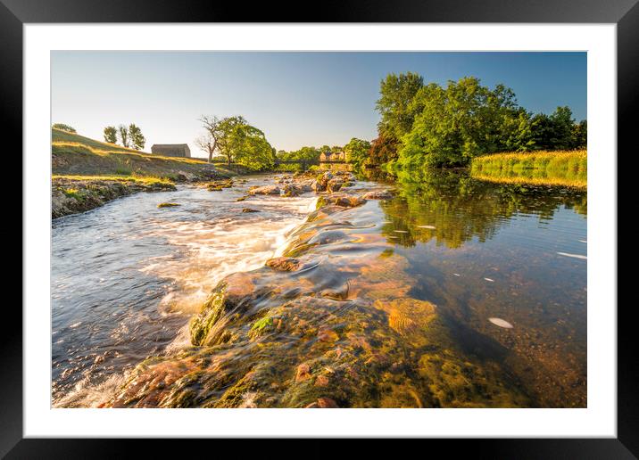 Linton Falls, River Wharfe, Yorkshire Dales Framed Mounted Print by Tim Hill
