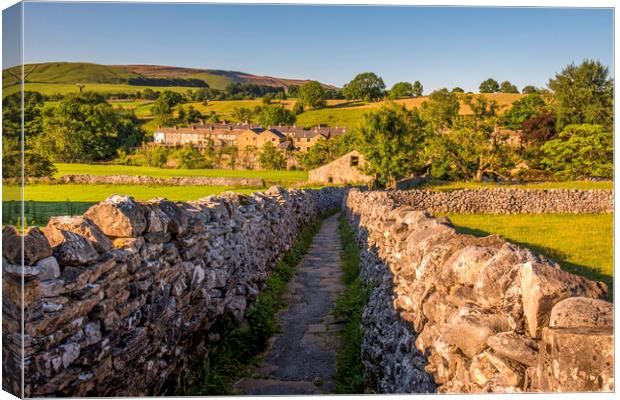 Gods country Yorkshire Dales Canvas Print by Tim Hill
