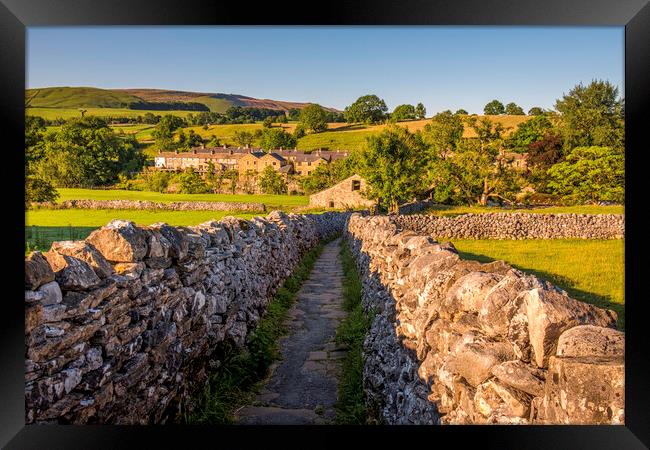 Gods country Yorkshire Dales Framed Print by Tim Hill