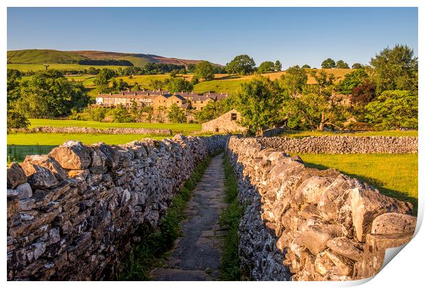 Gods country Yorkshire Dales Print by Tim Hill