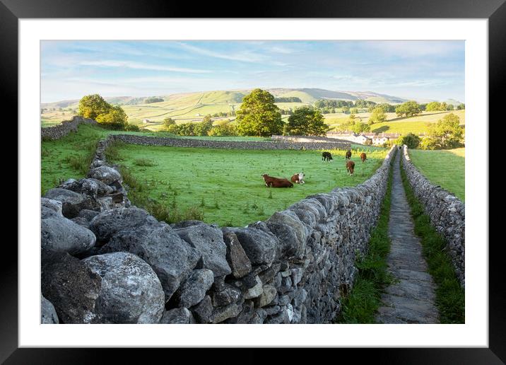 Grassington Yorkshire Dales Framed Mounted Print by Tim Hill