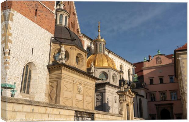 Cathedral of Krakow Canvas Print by Rob Hawkins