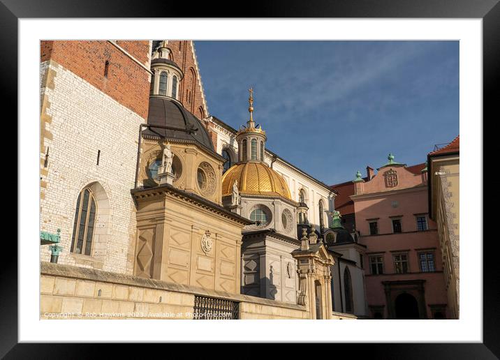 Cathedral of Krakow Framed Mounted Print by Rob Hawkins