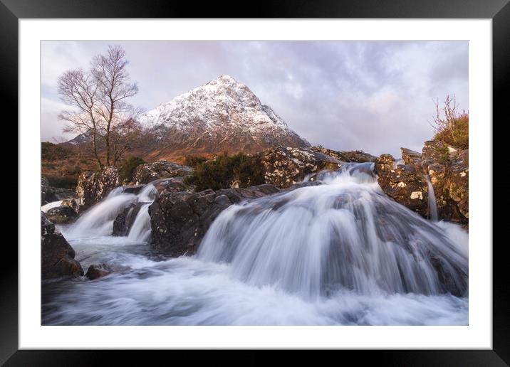 Buachaille Etive Mòr. The Iconic view. Framed Mounted Print by John Finney