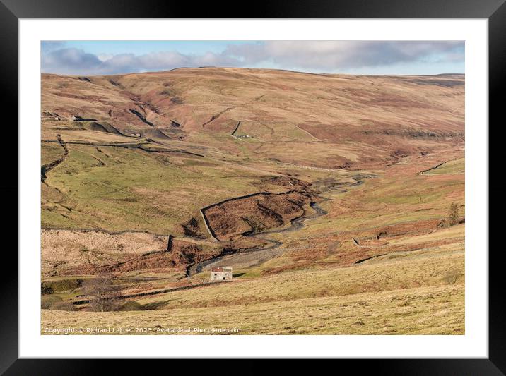 The Hudes Hope and Coldberry Mine Framed Mounted Print by Richard Laidler