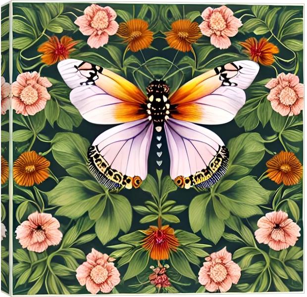 Delicate butterfly Canvas Print by Scott Anderson