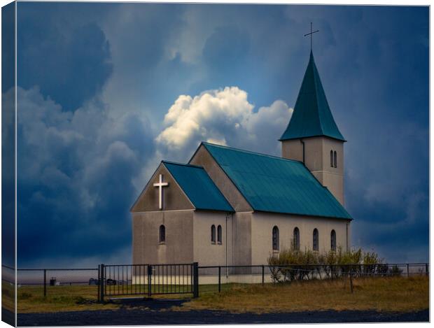 Shelter From The Storm Canvas Print by Chris Lord