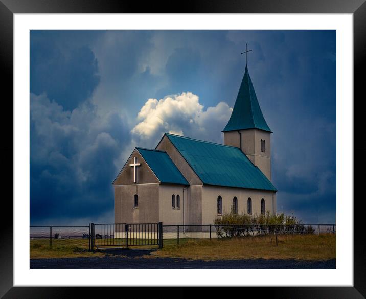 Shelter From The Storm Framed Mounted Print by Chris Lord