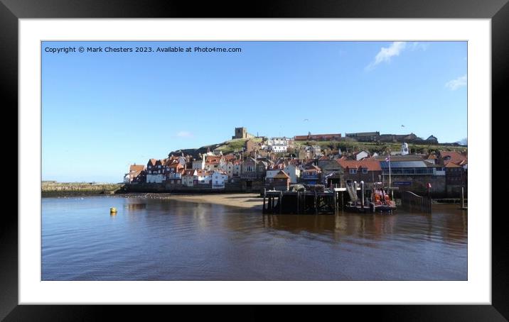 Whitby Framed Mounted Print by Mark Chesters