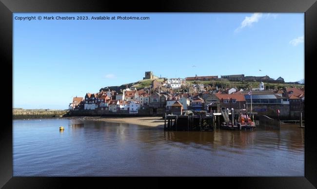 Whitby Framed Print by Mark Chesters