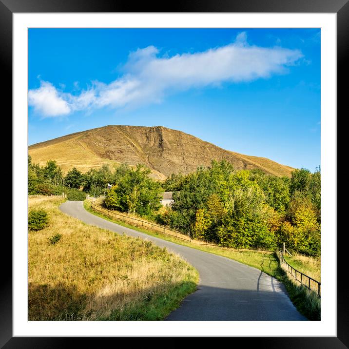A Majestic View of Mam Tor Framed Mounted Print by Tim Hill