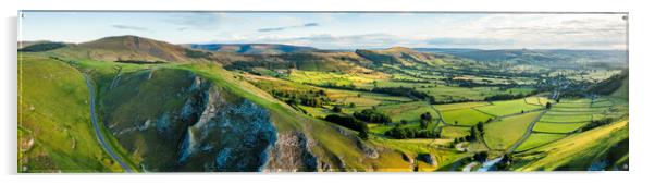 Hope Valley Panoramic Acrylic by Tim Hill