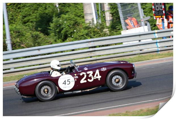 AC ACE Bristol Sports Motor Car Print by Andy Evans Photos