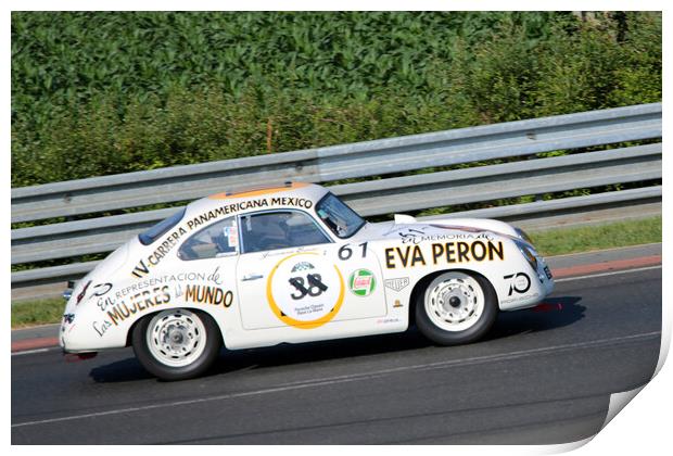 Porsche 356 Pre-A Sports Motor Car Print by Andy Evans Photos