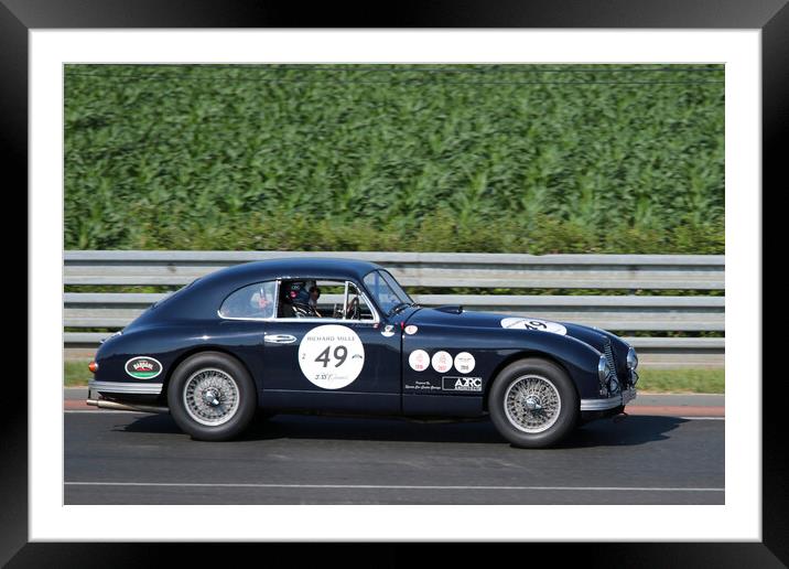 Aston Martin DB2 Sports Motor Car Framed Mounted Print by Andy Evans Photos