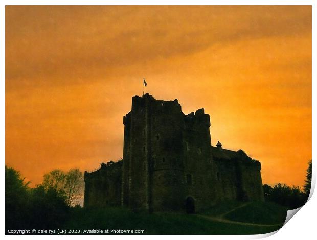 DOUNE CASTLE  Print by dale rys (LP)