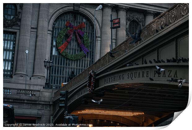 Grand Central Station, New York Print by James Brodnicki