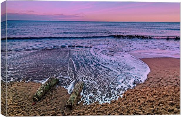 Evening Tide Canvas Print by Martyn Arnold