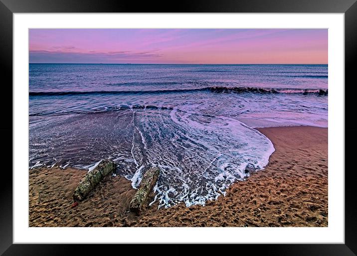 Evening Tide Framed Mounted Print by Martyn Arnold