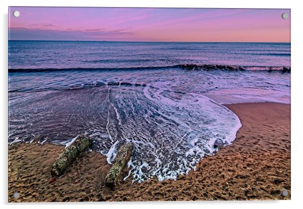 Evening Tide Acrylic by Martyn Arnold