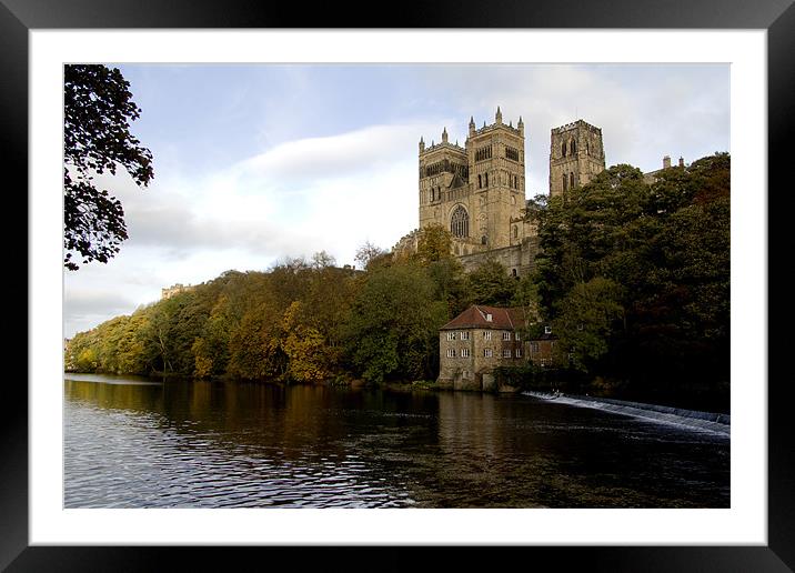Durham Cathedral. Framed Mounted Print by Northeast Images