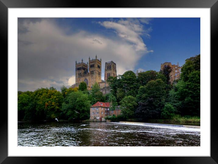 River Tess Durham Framed Mounted Print by Steve Smith