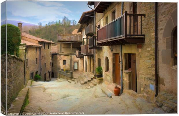Rupit, Return to the Past - C1702-8933-ABS Canvas Print by Jordi Carrio