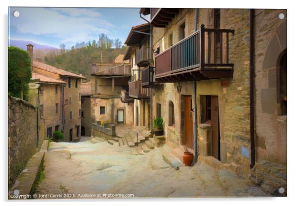 Rupit, Return to the Past - C1702-8933-ABS Acrylic by Jordi Carrio