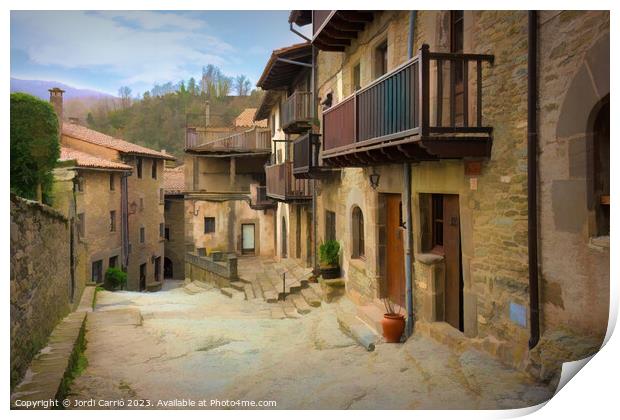 Rupit, Return to the Past - C1702-8933-ABS Print by Jordi Carrio