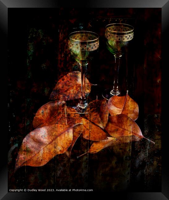 Autumn Elixir Framed Print by Dudley Wood