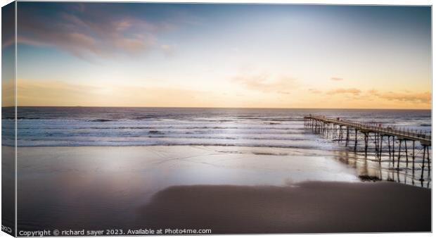 Serenity Unleashed Canvas Print by richard sayer