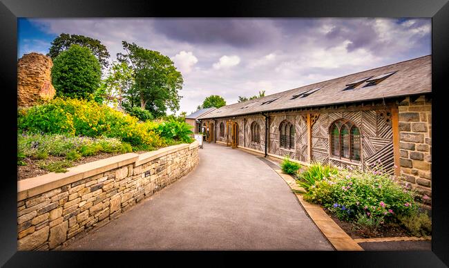 Pontefract Castle Cafe and Visitor Centre Framed Print by Tim Hill