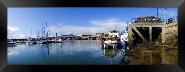 Serenity at Scarborough Marina Framed Print by Steve Smith