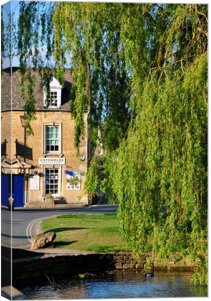 Cotswolds Distillery Bourton on the Water UK Canvas Print by Andy Evans Photos