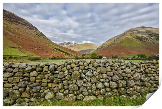 Majestic Wastwater Print by Steve Smith