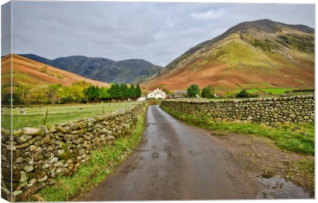 Wasdale Head Canvas Print by Steve Smith