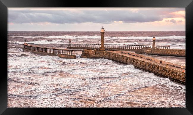 Majestic Power of the Sea Framed Print by Tim Hill