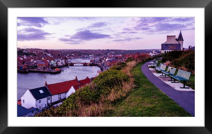 Whitby Memories Framed Mounted Print by Tim Hill