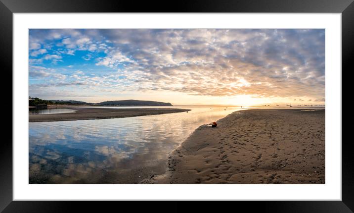 Abersoch Seascape Framed Mounted Print by Tim Hill
