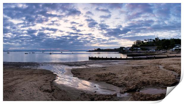 Machroes Beach at Dawn, Gwynedd Print by Tim Hill