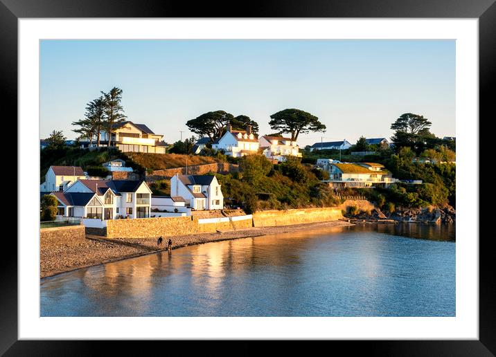 High tide at Abersoch Framed Mounted Print by Tim Hill